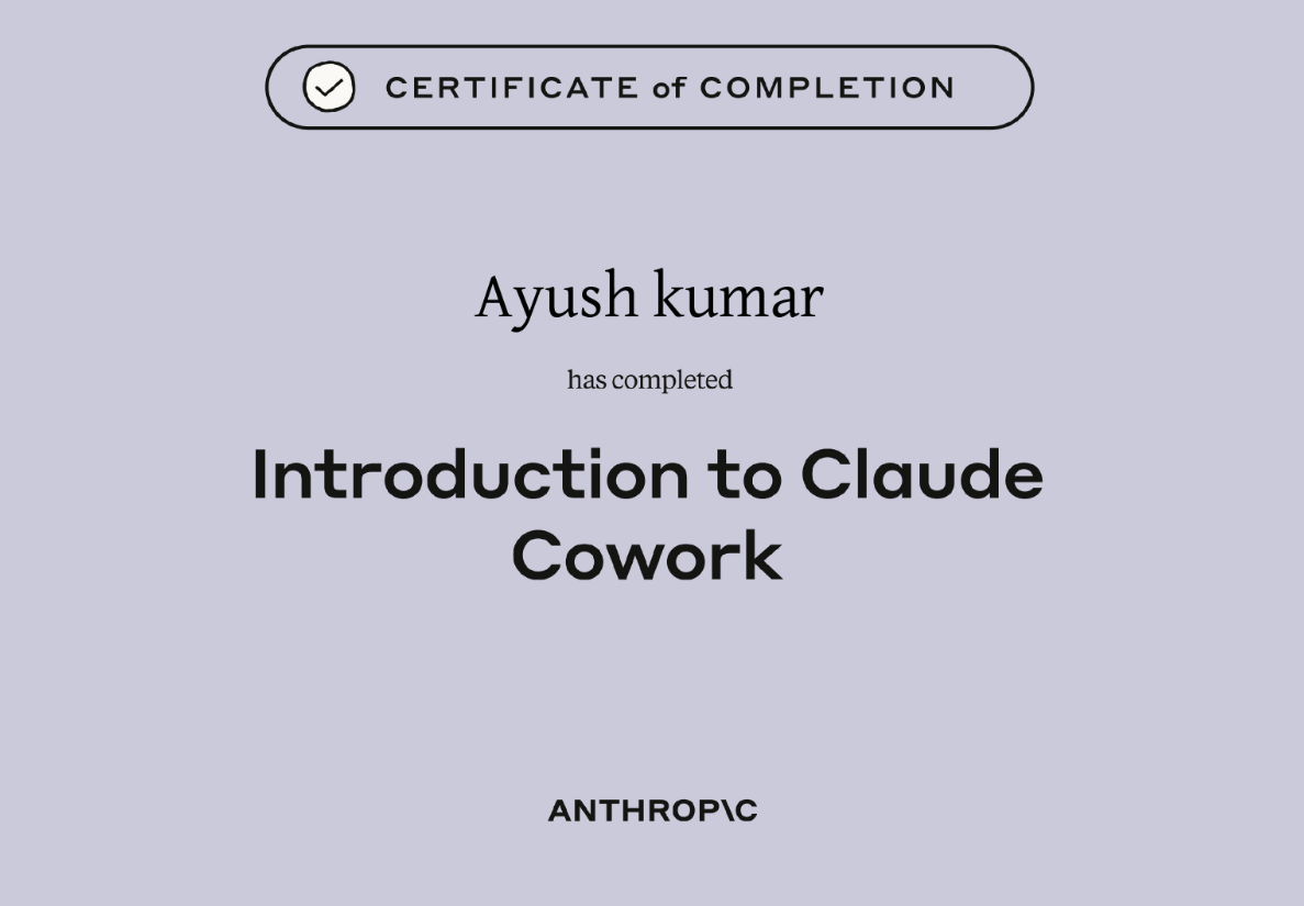 Introduction to Claude Cowork